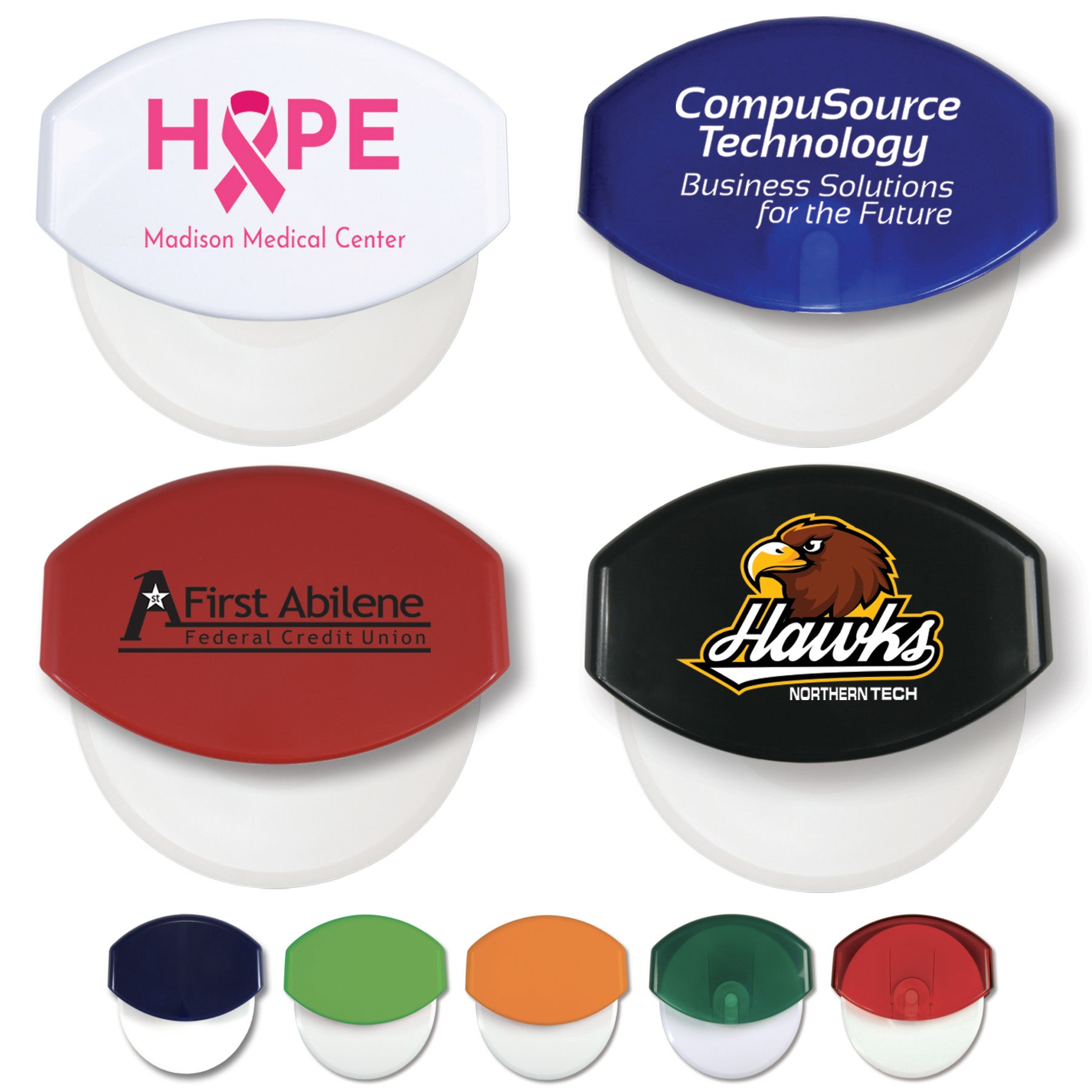 Pizza Cutter Recyclable USA Made Eco Promotional Products